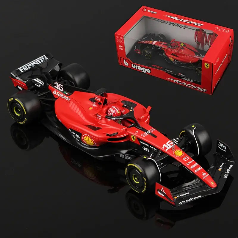 Ferrari SF-23 F1 1:18 – Metalowa Replika Bolidu Sainza - SF-23 numer 16 Leclerc