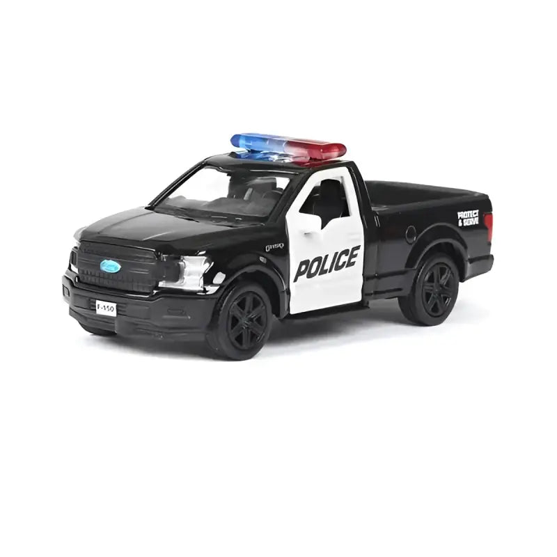 Ford Lamborghini Challenger 1/36 – Model Policyjny z Mechanizmem Cofania Zabawka dla Chłopca - Ford F150