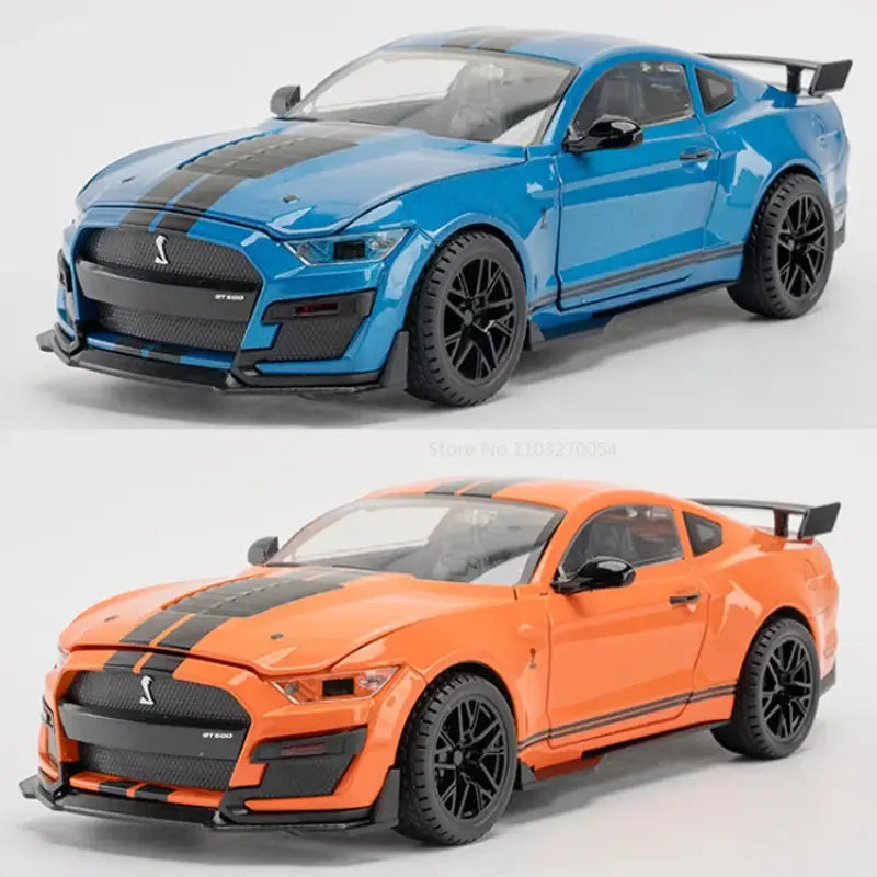 Ford Mustang Shelby GT500 1:18 Metal Replica, Opening Doors