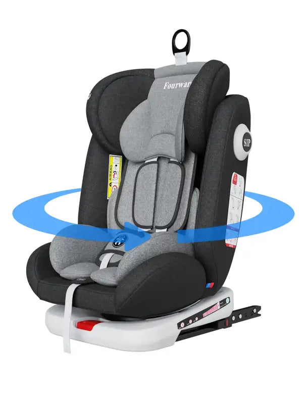 Fotelik Samochodowy Dziecięcy 360° ISOFIX 9-36KG Grupa 0-3