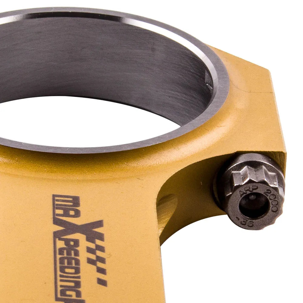 Smedede plejlstænger 4340 Titanized Mxr Til Porsche 912 356 H Beam 4 stk.