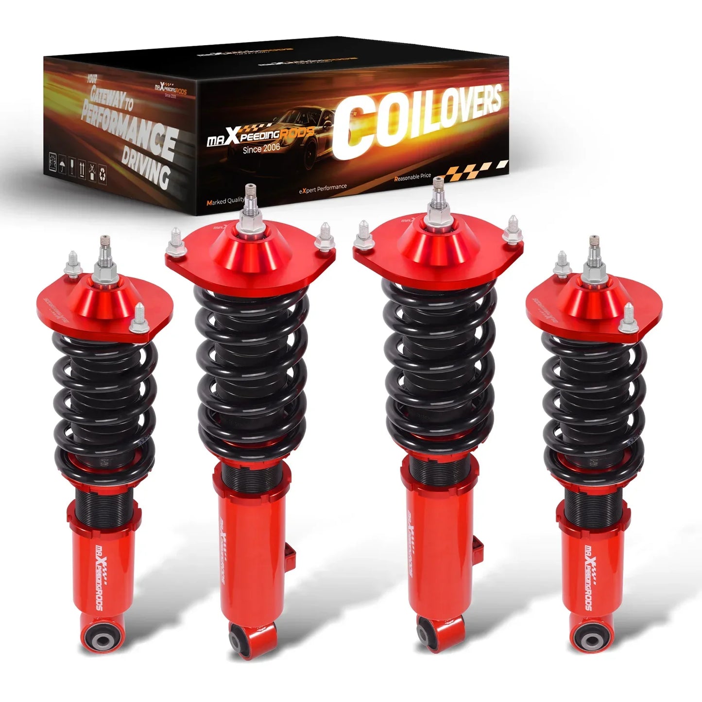 MaXpeedingrods Coilovers 24-Way Damper Suspension Kit For MAZDA MIATA MX5 89-05