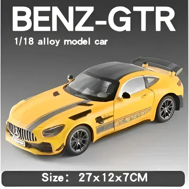Mercedes-Benz AMG GTR 1:18 – Metalowy Model Z Dźwiękiem i Światłem