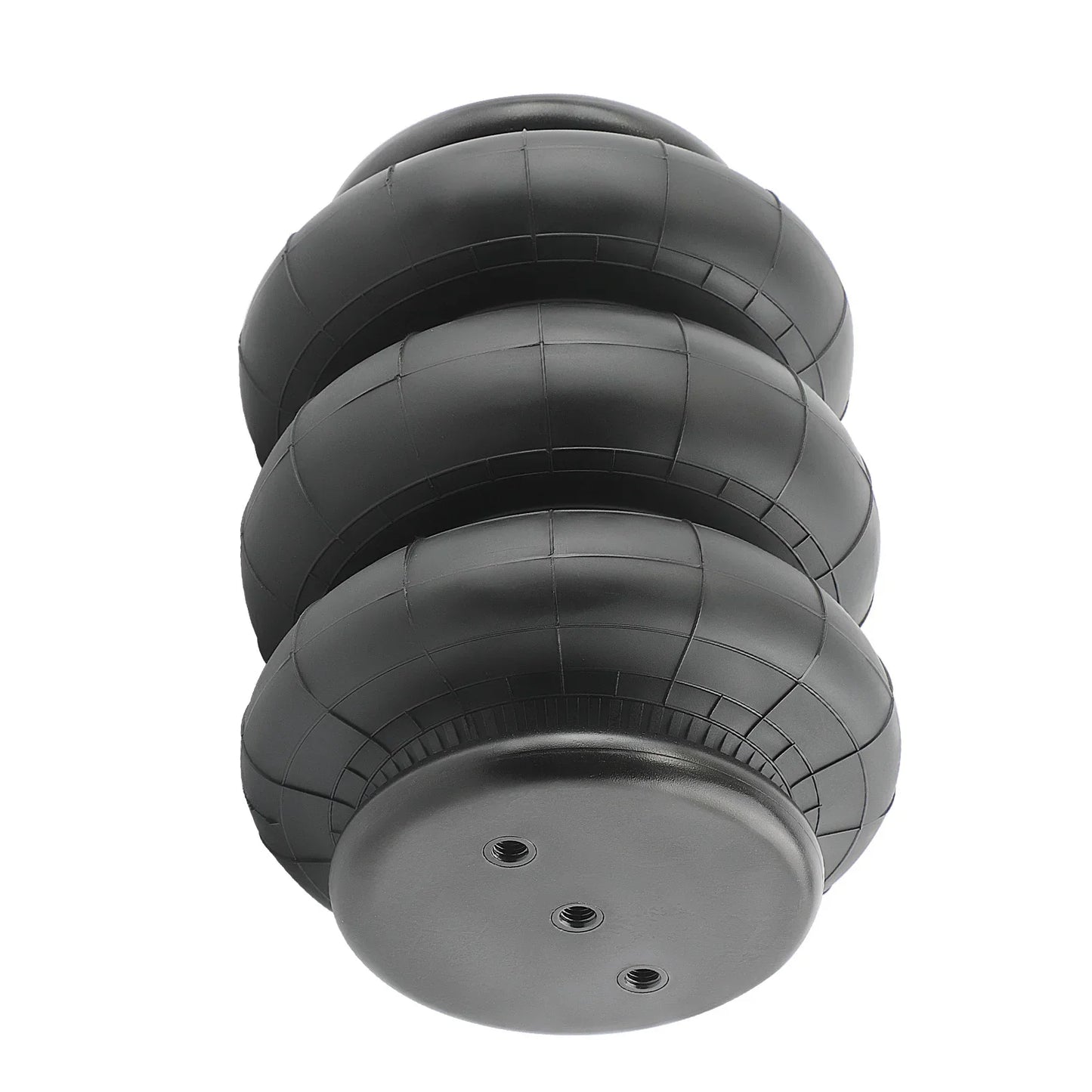 Pari Air Ride -kolmoispaljepussia, vakiokoko 2600 lb 1/2"npt yhden portin raskas käyttö