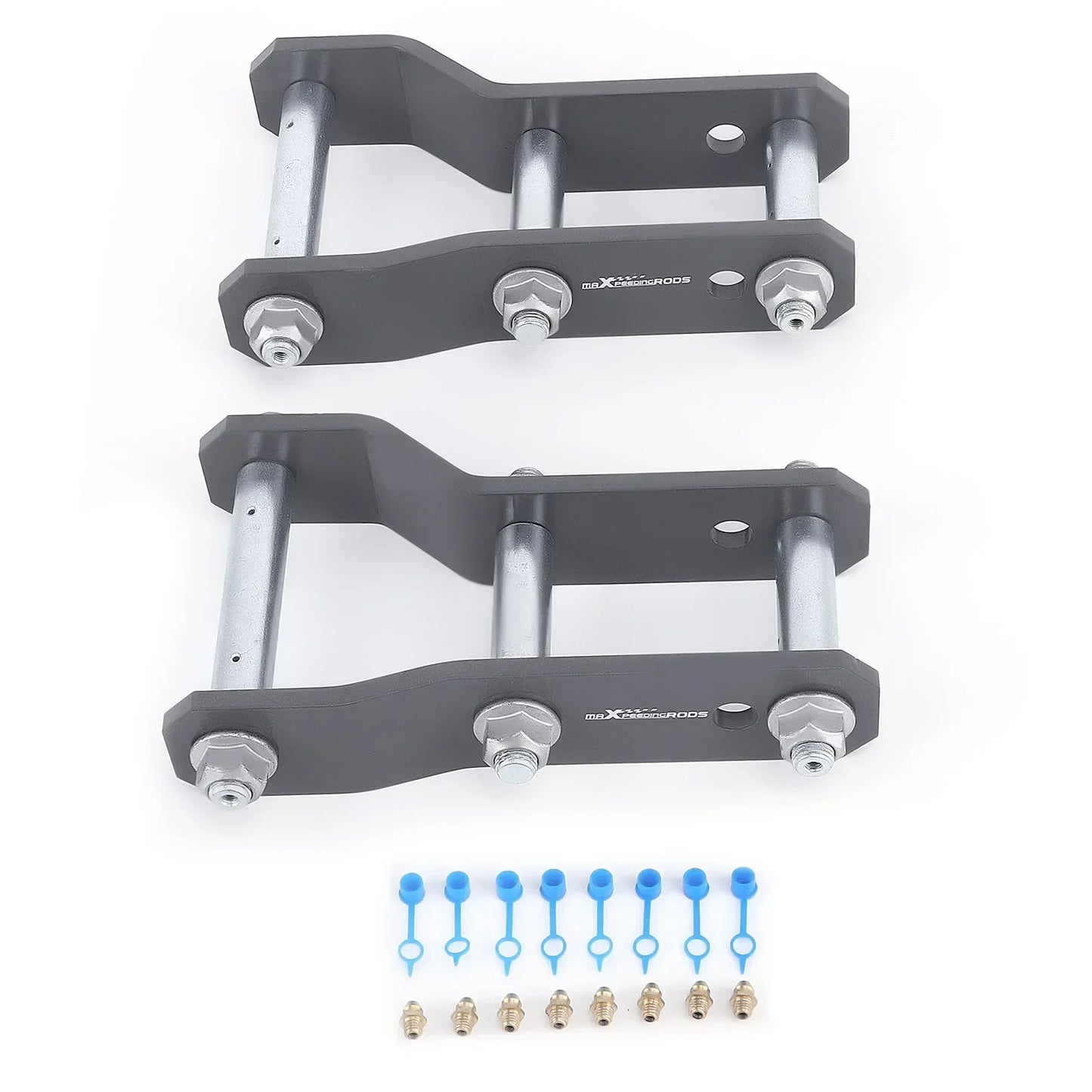 Pari jatkettuja voideltuja jousiripustimia Ford Ranger PX/Mazda BT-50, 2 tuumaa