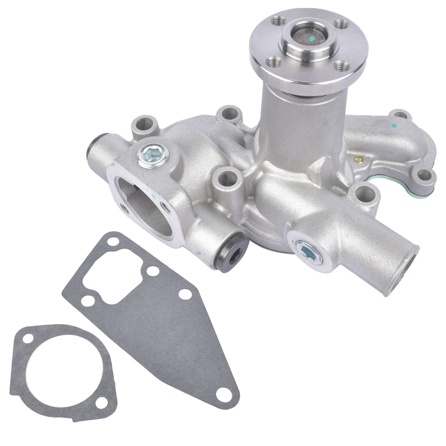 Srebrna aluminiowa pompa wodna do yanmar z uszczelkami, numer części 11981042001 11981042002 11981042000