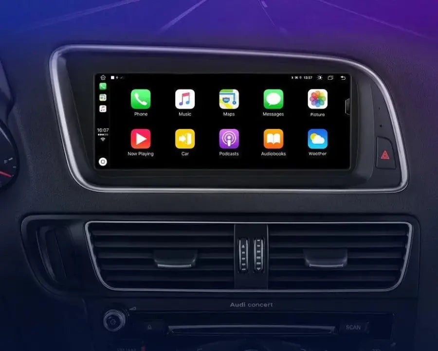 Radio Android Audi Q5 2009–2016 CarPlay Android Auto GPS – Multigenus