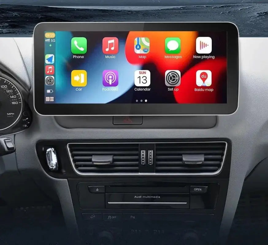 Radio Android Audi Q5 2009–2016 CarPlay Android Auto GPS – Multigenus