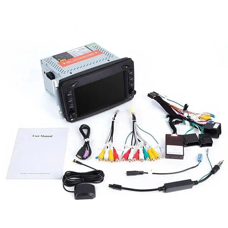 Radio nawigacja Mercedes Benz CLK W209 W203 W463 W208 Carplay Android Auto - Multigenus