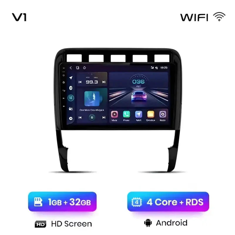 Radio nawigacja Porsche Cayenne 2002 - 2010 Carplay Android Auto - Multigenus