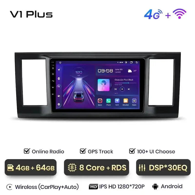 Radio nawigacja Volkswagen VW Caravelle 2015-2020 Android Auto Carplay - Multigenus