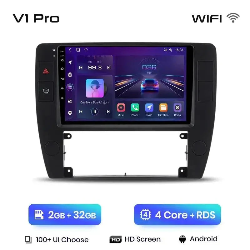 Radio nawigacja Passat B5 2000-2005 Android Auto Carplay - Multigenus
