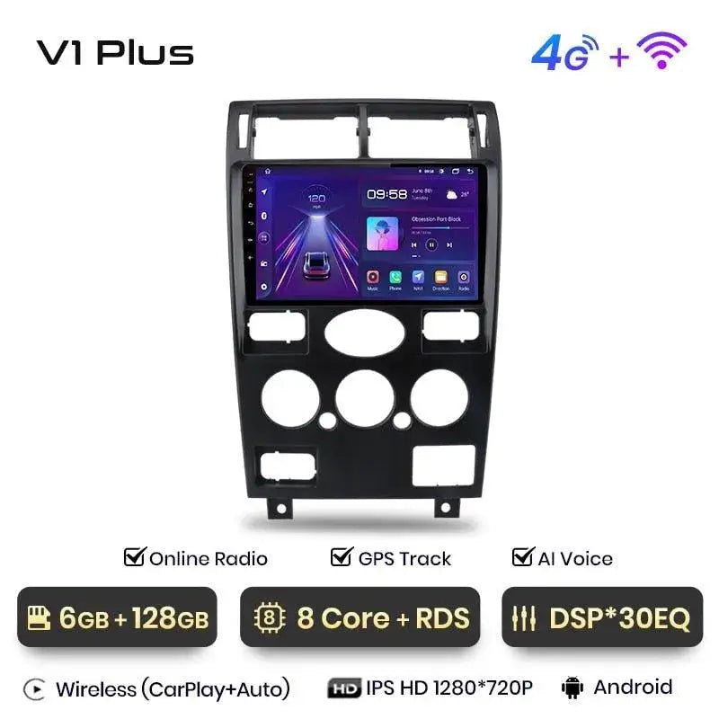 Radio nawigacja Ford Mondeo 3 2000-2007 Android Auto Carplay - Multigenus