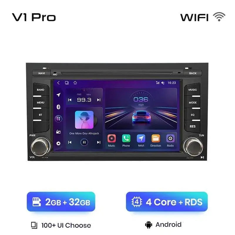 Radio nawigacja Seat Leon MK3 5F 2012 - 2018 Ibiza 2016 Carplay Android Auto - Multigenus