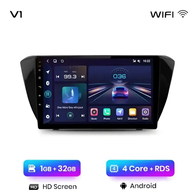 Radio nawigacja Skoda Superb 3 2015-2019 CarPlay Android Auto - Multigenus