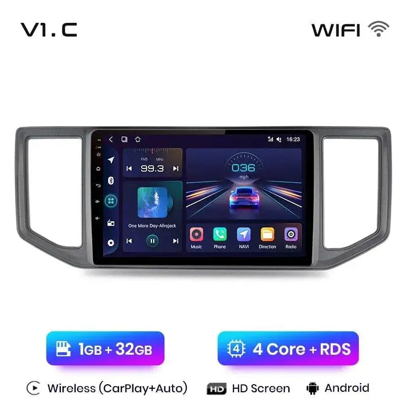 Radio nawigacja Volkswagen VW Crafter 2017 2018 - 2021 Android Auto Carplay - Multigenus