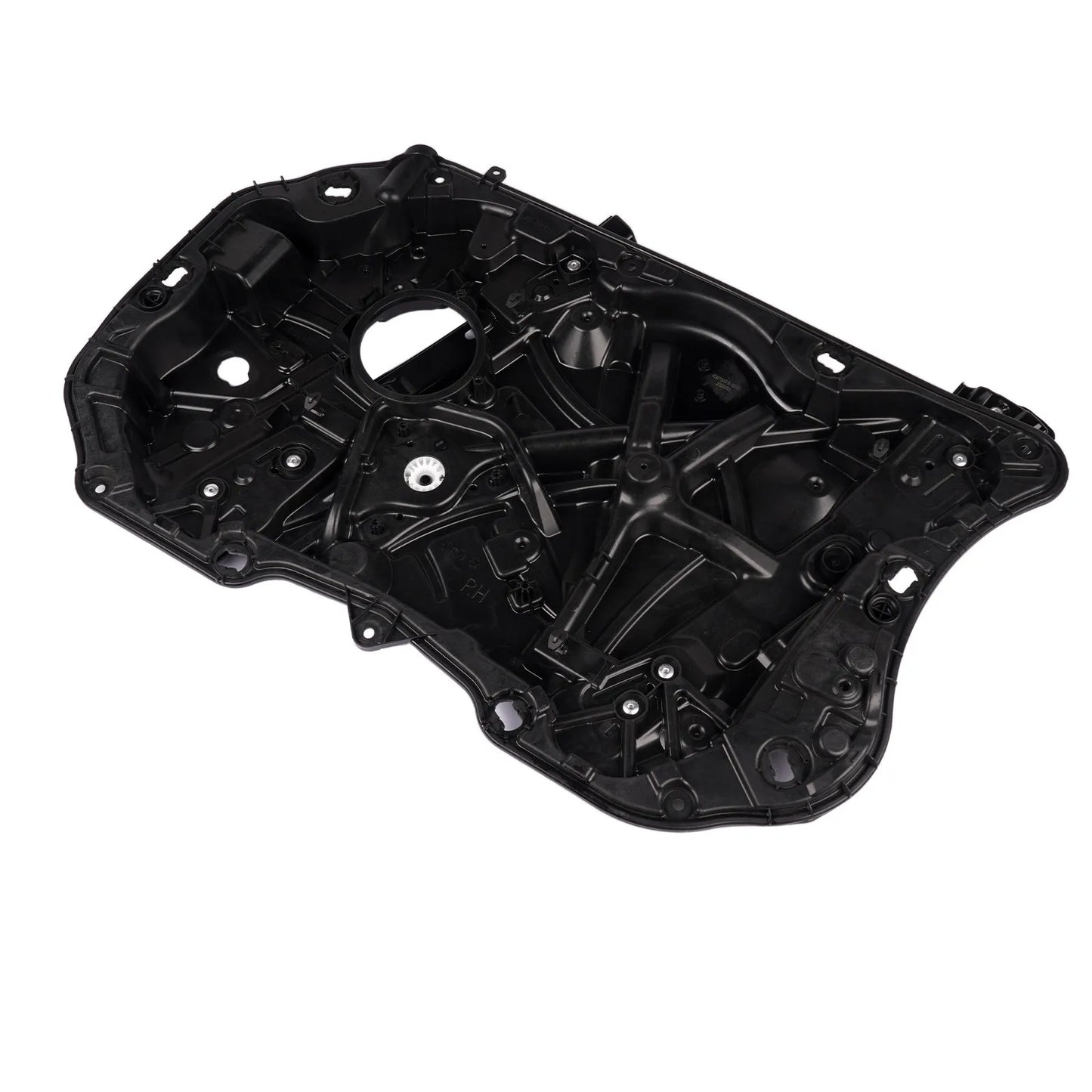 Czarny plastikowy panel drzwi do regulatora szyby przedni prawy do bmw seria 5 g30 g31 f90 z otworami montażowymi