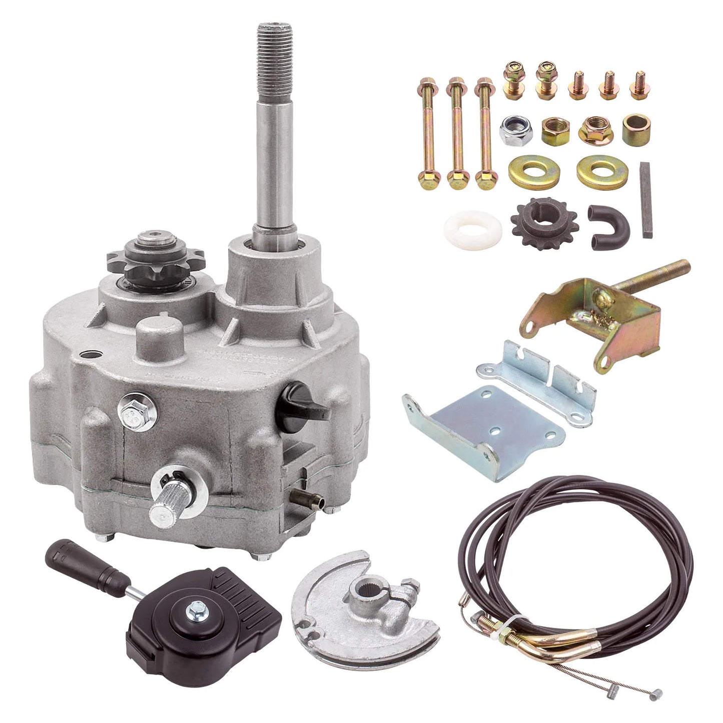 Go Kart Forward Reverse Gear Box for 2HP-13HP Engine 4 Stroke Gearbox