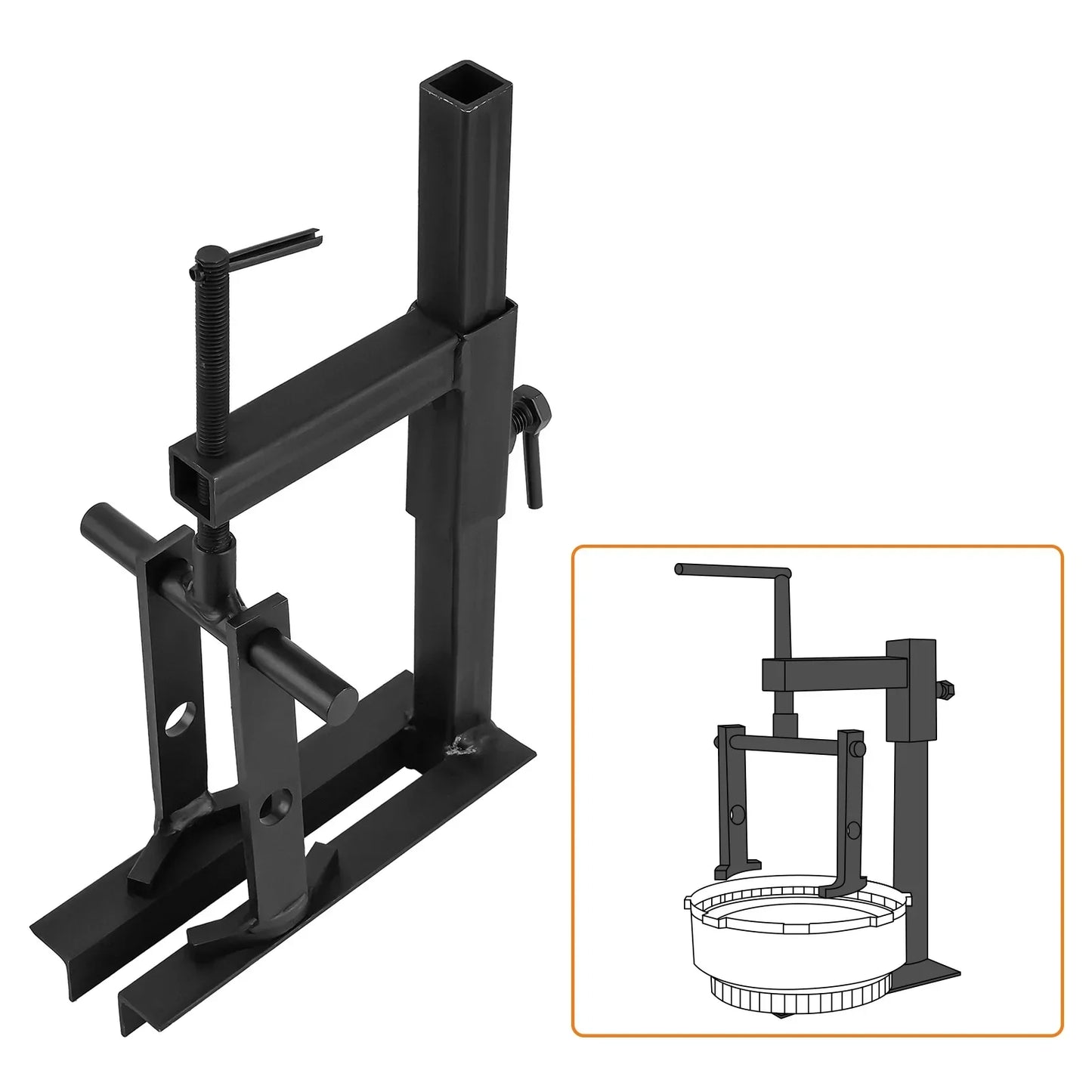 Universal Transmission Clutch Drum Spring Compressor Tool For Chrysler T-0158-HD