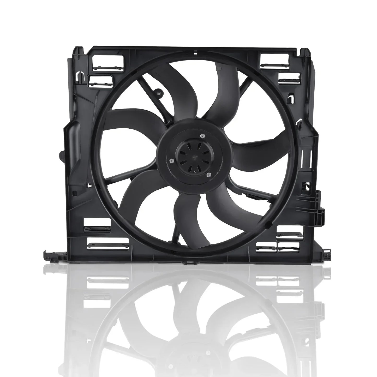 A/C Kylare Kondensor Kylfläkt för BMW F10-13 09-15 17427599493 17428509741 3 Pin