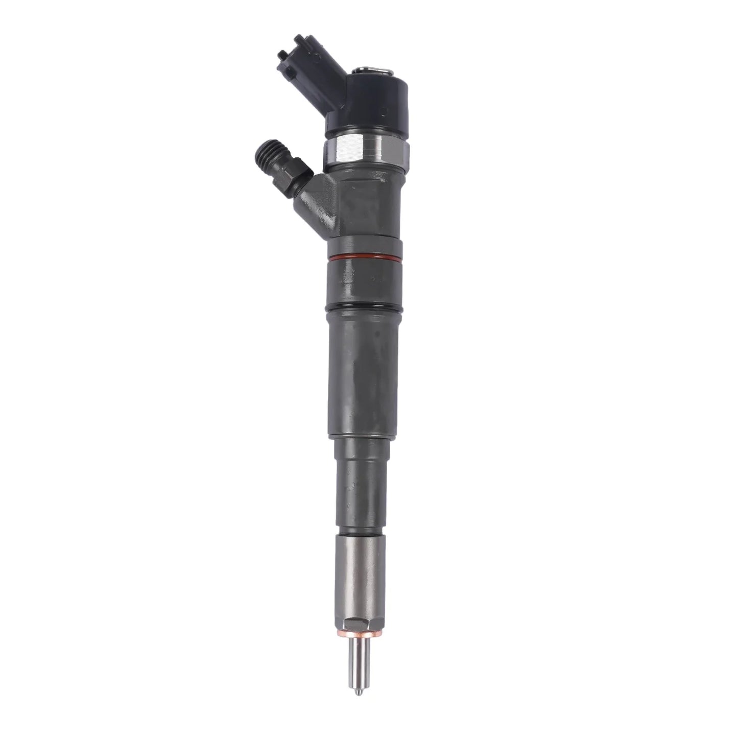 Czarno srebrny wtryskiwacz paliwa diesel z gwintowanym złączem do opel vauxhall omega 2.5 dti 2001 2003