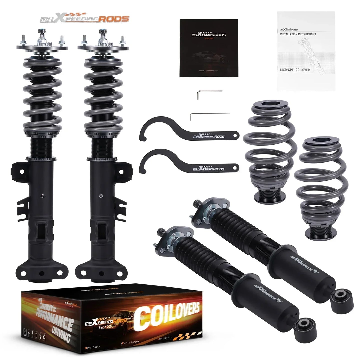 Zawieszenie gwintowane BMW E36 sedan, coupe, cabrio i Touring