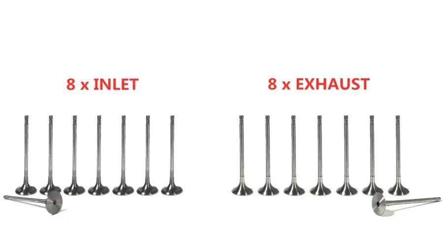 Zawory Wydechowe i Dolotowe 8x dla BMW Mini 2.0 N47 B37 N57 11127797711 11347797712