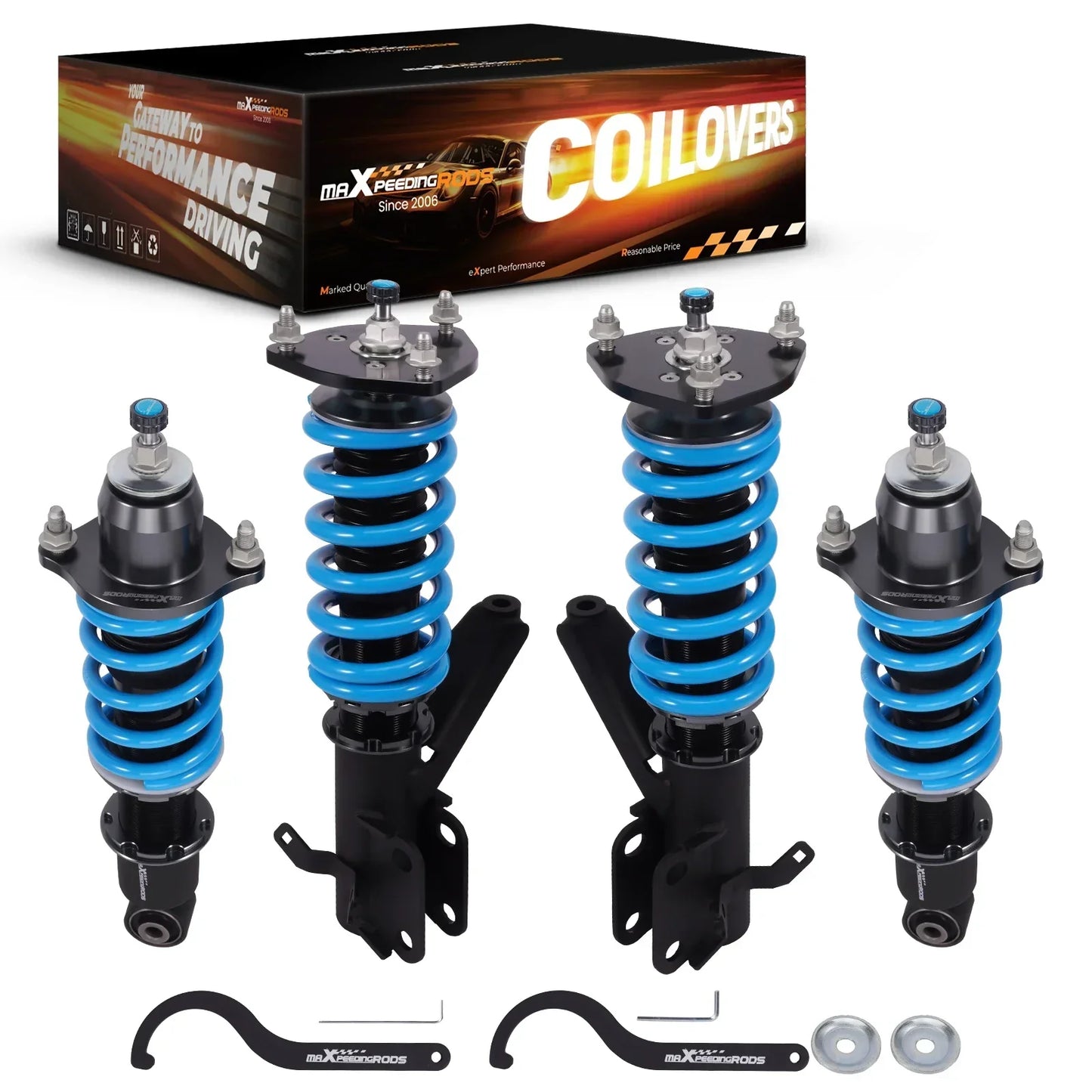 Zestaw coiloverów MXR T6 do Honda Civic 2001–2005
