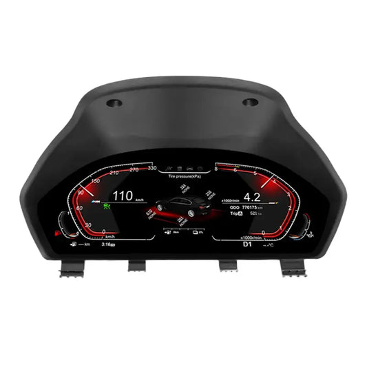 BMW 34 Series F30F31F34F32F33F36 – Wirtualny Kokpit 12,3 LCD FIS 1920×720 | Cyfrowa Deska Zegarów Premium