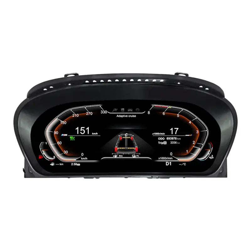 BMW 5 Series E60E61E63E64 (2003–2009) – Wirtualny Kokpit 12,3 LCD FIS | Cyfrowa Deska Zegarów CCCCIC