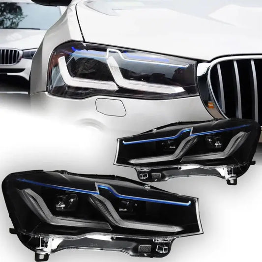 BMW X3 F25 2010–2016 Reflektory Przednie LED DRL Kierunkowskaz Komplet