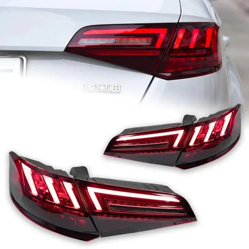Lampy Tylne LED do Audi A3 S3 Sportback 2013–2019 – DRL + Dynamiczny Kierunek + Cofanie