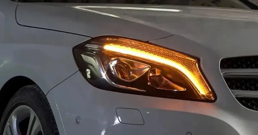 Reflektory LED do Mercedes W176: przedlift czy polift? - Multigenus