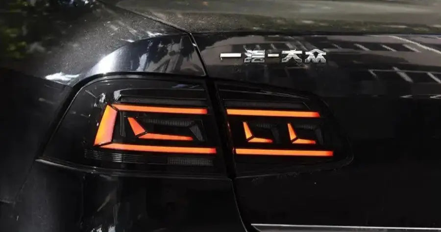 Lampy Tylne LED do Volkswagen Passat B7 2012–2016 – DRL + Dynamiczny Kierunek + Stop