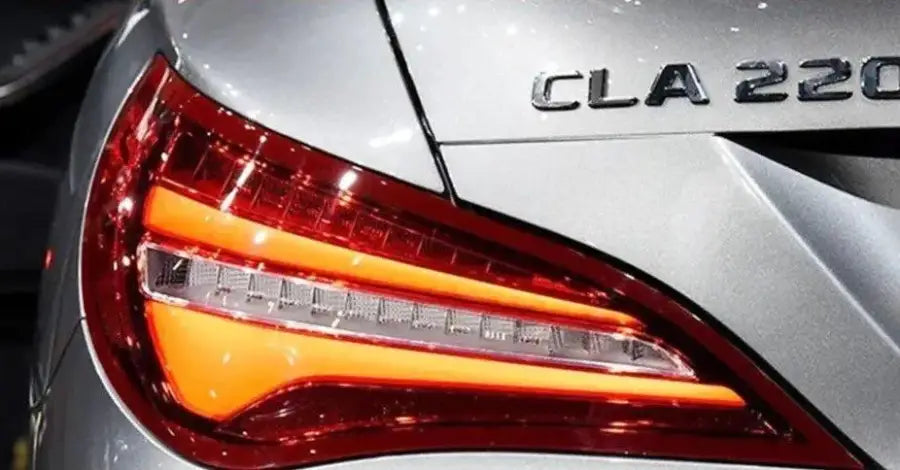Mercedes-Benz W117 CLA180 CLA200 CLA300 2014–2019 Lampy Tylne LED DRL Stop Cofanie Komplet