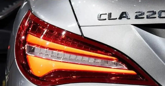 Mercedes-Benz W117 CLA180 CLA200 CLA300 2014–2019 Lampy Tylne LED DRL Stop Cofanie Komplet
