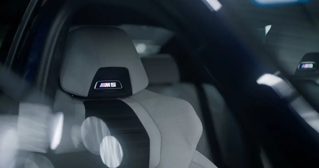the inside of a car