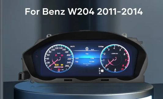 Mercedes C-Class W204 (2011–2014) NTG 4.5 – Wirtualny Kokpit 12,3 LCD FIS | Cyfrowa Deska Zegarów Premium