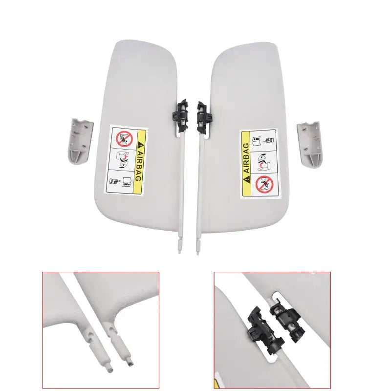 Osłony przeciwsłoneczne do Citroen C3 II ZENITH lewa i prawa 1613251480