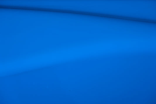 a close up view of a blue sheet