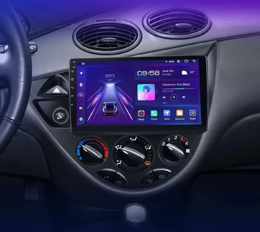 Radio Android do Ford Fiesta Focus MK1 1998-2004 (1995-2001) CarPlay Android Auto 4G WiFi GPS DSP