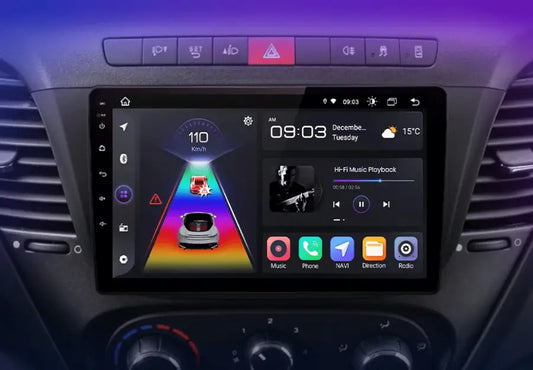 Radio Android do Iveco Daily (2014-2021) CarPlay Android Auto 4G WiFi GPS DSP