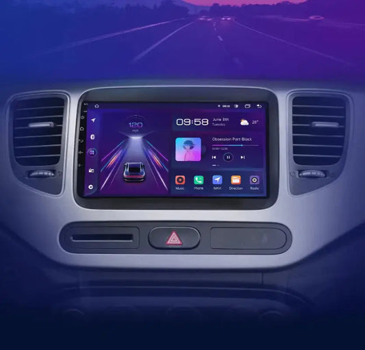 Radio Android do KIA Carens (2013-2018) CarPlay Android Auto 4G WiFi GPS DSP