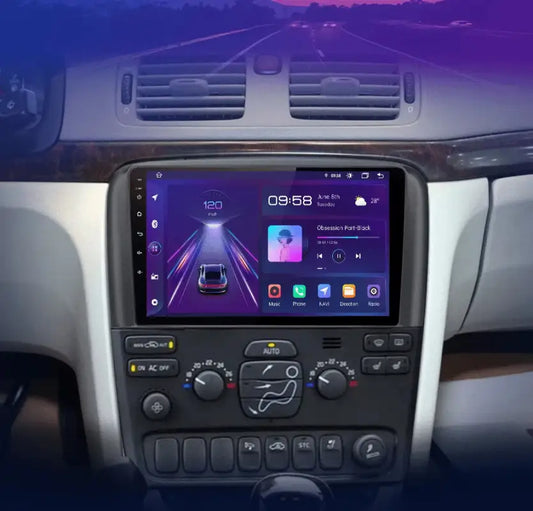 Radio Android do Volvo S80 (1998-2006) CarPlay Android Auto 4G WiFi GPS DSP