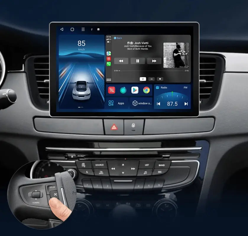 Peugeot 508  508SW 2011–2018 Dedykowane radio Android 2DIN CarPlay Android Auto GPS Bluetooth DSP