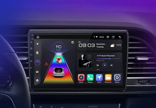 Seat Leon MK3 2012–2020 Dedykowane radio Android 2DIN CarPlay Android Auto GPS Bluetooth DSP