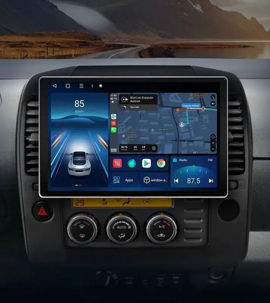 Nissan Navara 2006–2012 Dedykowane radio multimedialne Android 2DIN CarPlay Android Auto GPS Bluetooth DSP
