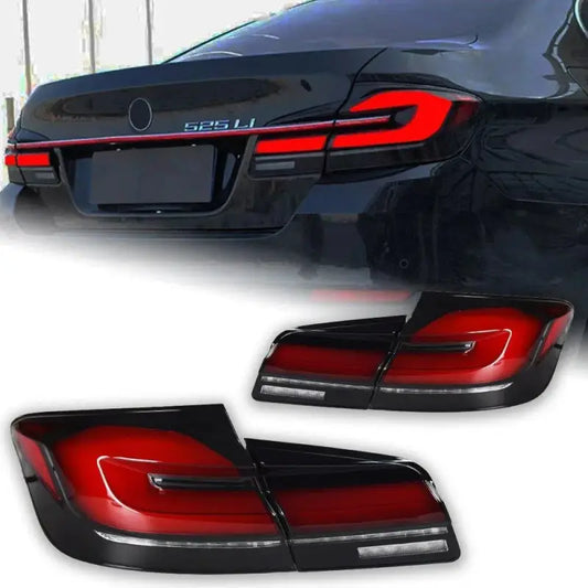 Lampy Tylne LED do BMW F10 2010–2016 – DRL + Dynamiczny Kierunek + Hamulec