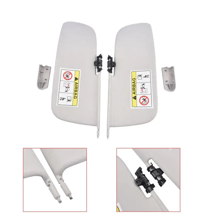 Zestaw Osłon Przeciwsłonecznych Lewy i Prawy Citroen C3 II 1613251480