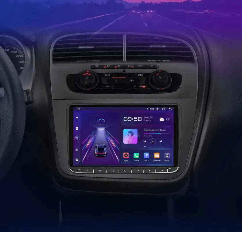 Radio nawigacja Seat Altea XL 2004 - 2015 Toledo 2004 - 2009 Carplay Android Auto - Multigenus